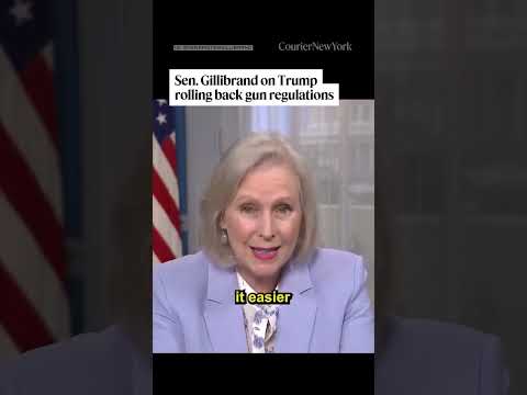 Sen. Gillibrand on Trump rolling back gun regulations