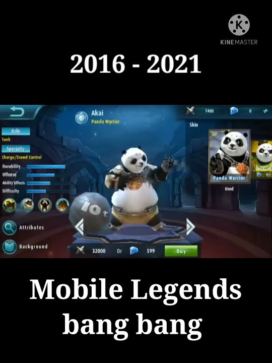 Evolution of Mobile Legends 2016 - 2021