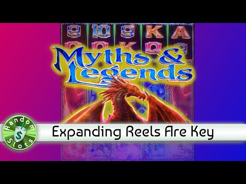 Myths & Legends slot machine, Expanding Reels are Key for Bonus and Progressives