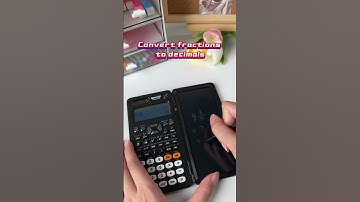 Convert fractions to decimals🤩#newyes #calculator #tutorial #maths
