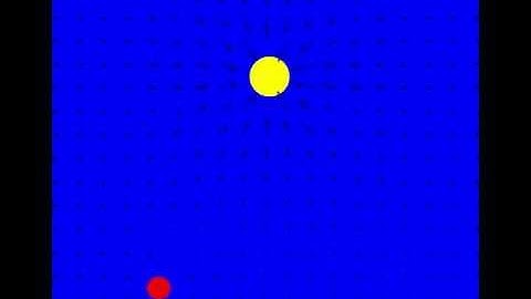 Gravitational field of two bodies on an elliptical orbit