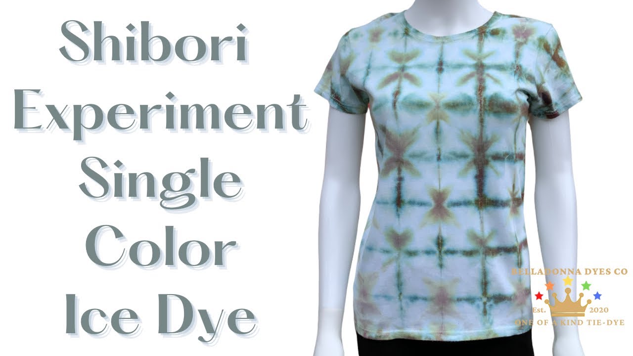 Printed Shibori Tie-Dye T-Shirt - Ready to Wear