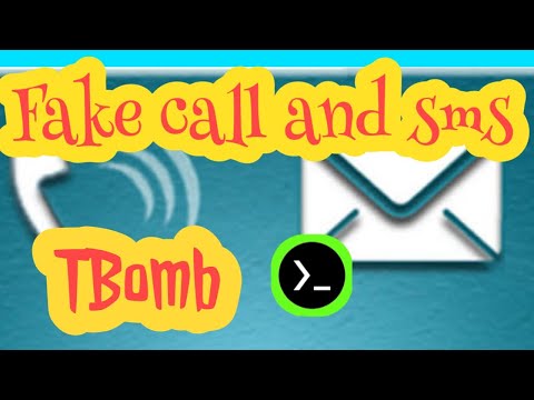 Fake call and sms bombing in termux//Prank your friends//TBomb in termux