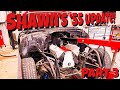 Shawn's '55 Chevy Rebirth Part 3! Mocking Up Engine, Aeromotive Fuel Cell, and Waterbox!