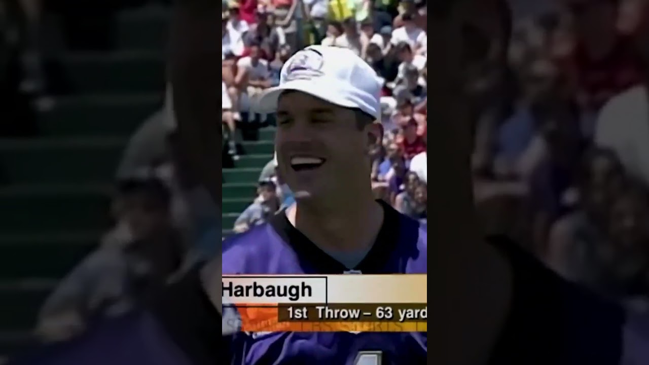 TB to Jim Harbaugh and the 1998 QB Challenge 