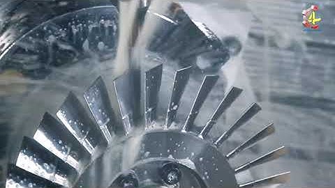 Quy trình gia công cánh quạt động cơ máy bay trên máy phay CNC 5 trục