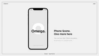 Omega - Website Promo - After Effects template