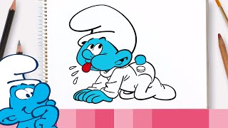 Hogyan Rajzold Le Törpicúrt Hupikék Törpikék