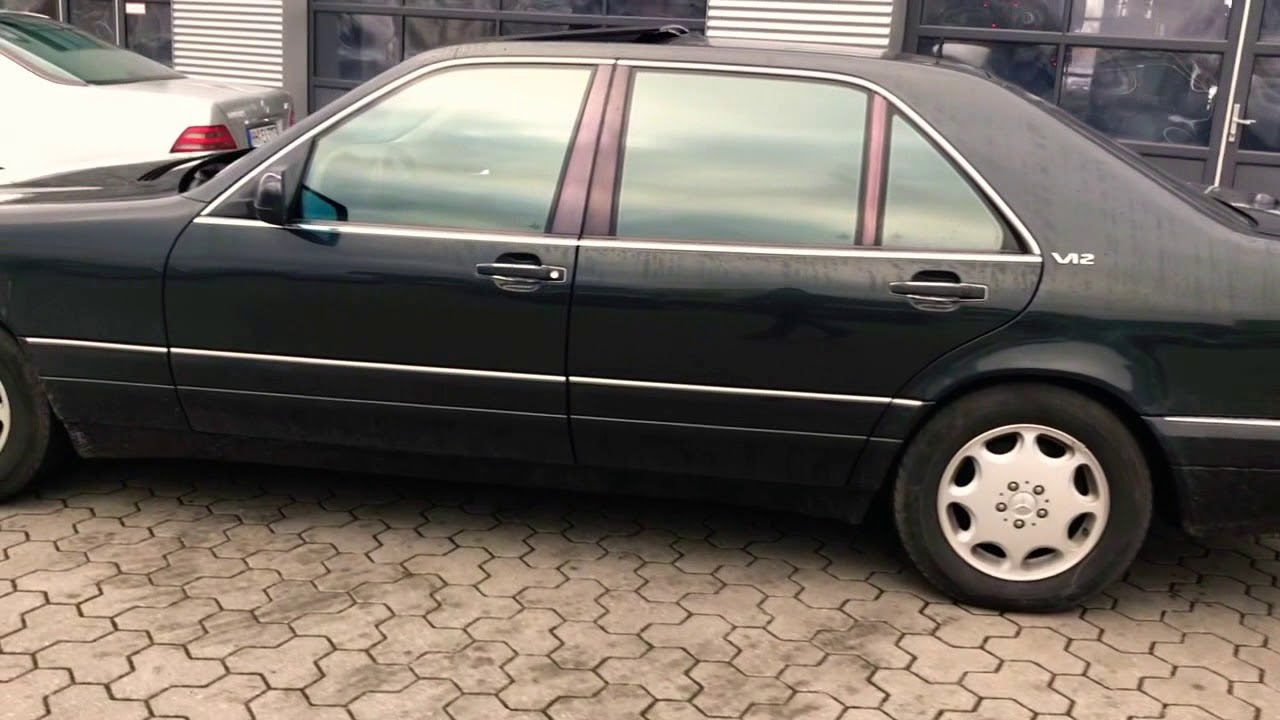 Бампер brabus w140