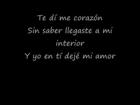 En Ti Deje Amor Lyrics Spanish Ver Youtube