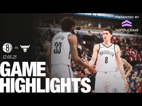 HIGHLIGHTS: Nets Use Team Effort and Long Ball to Beat the Bulls