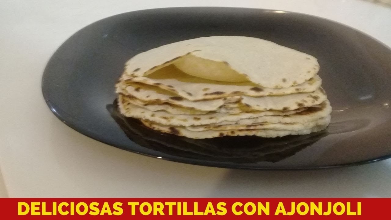 ¡¡DELICIOSAS TORTILLAS CON AJONJOLI!!