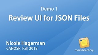 Nicole Hagerman - Demo 1: Review UI for JSON Files