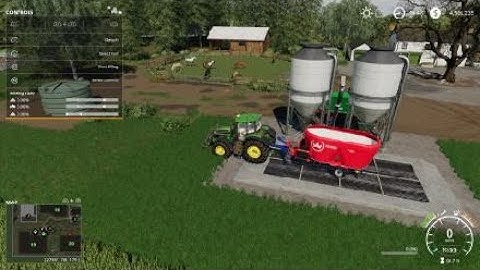 Making Total Mixed Ration in Farming Simulator 19