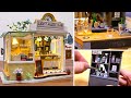 Miniature dollhouse kit  light music bar  robotime