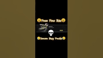 FF Server Busy Problem 😥 || 4 jule Free Fire Ban 😩 ||  Free Fire Max