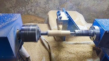 Making wooden handle in cnc machine