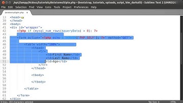 PHP Tutorials: Delete Multiple Records.