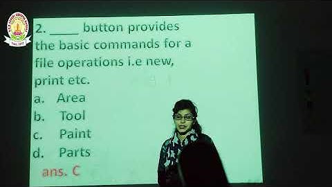 DAV SCHOOL TUTORIALS CLASS 3 SUBJECT COMPUTER MCQ REVISION BY  KHUSHI MISS