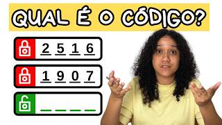 Questão de Lógica: Tente Descobrir a Senha Correta!