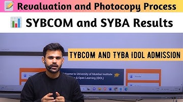 IDOL SYBCOM Results SYBA IDOL Results | Revaluation/Photocopy Form