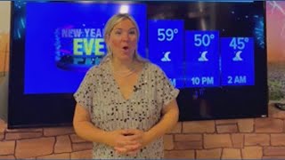 How cold will we be for New Years Eve?