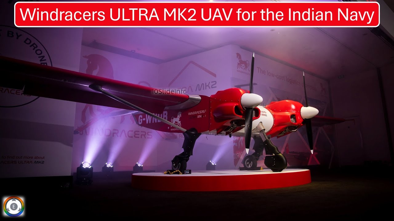 Bharat Forge & Windracers Bring ULTRA MK2 Cargo UAV to Indian Navy
