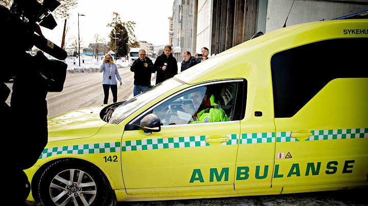 Valdres-saken: Den tiltalte moren (46) hentet av ambulanse