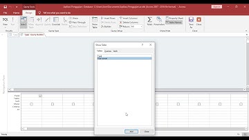 PEMBUATAN APLIKASI GAJI DENGAN MS.ACCES PART 1