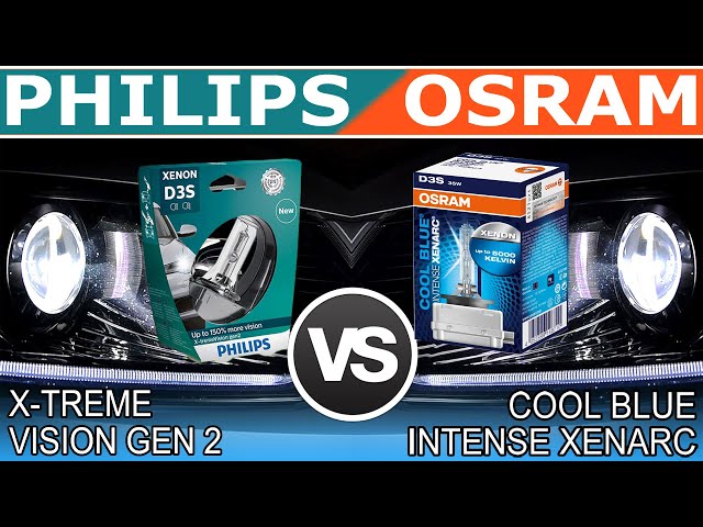 💡 Philips Xtreme Vision Gen2 vs Osram Cool Blue Intense 5000K