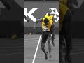 Usain Bolt all Olympic races &amp; timings - 3×3 Gold&#39;s 🥇 | Future Baby #shorts #usainbolt