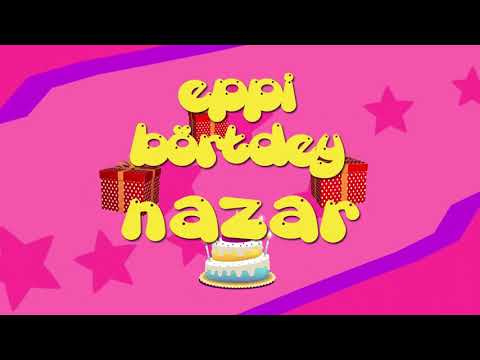 İyi ki doğdun NAZAR - İsme Özel Roman Havası Doğum Günü Şarkısı (FULL VERSİYON)