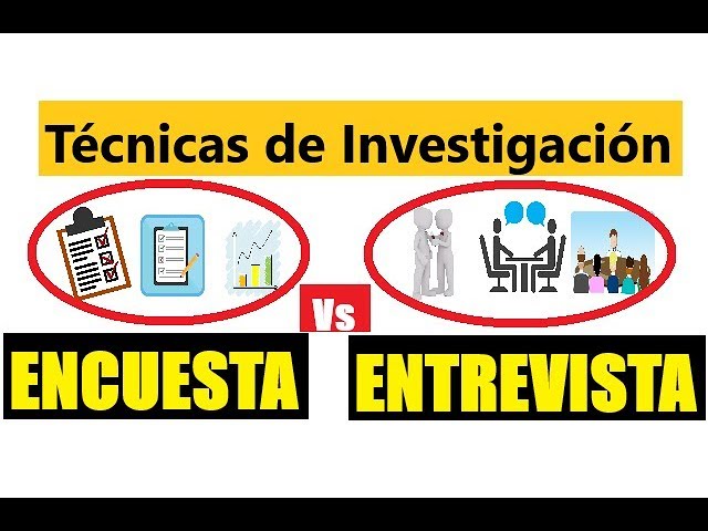 Que Es La Encuesta Y La Entrevista cualesladiferencia.com