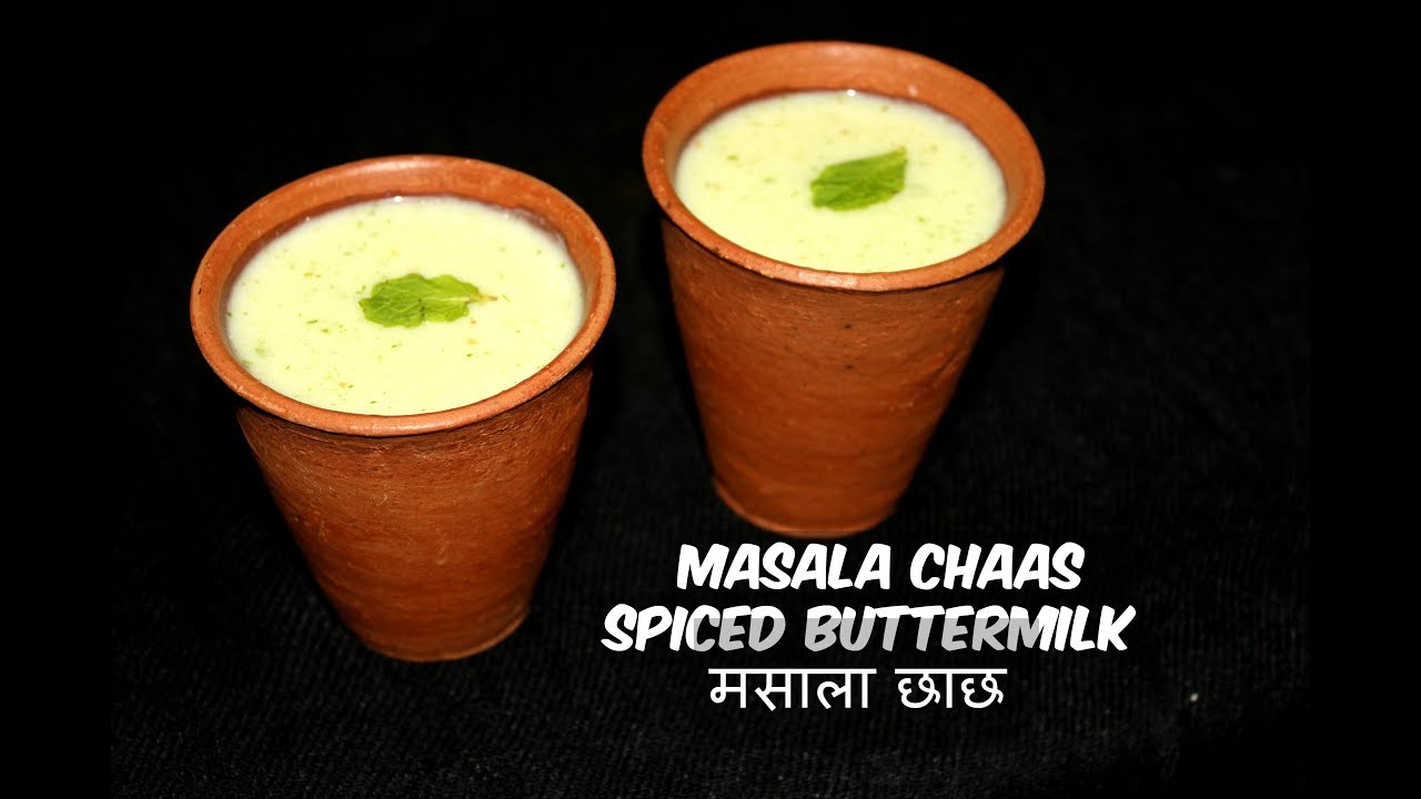 Masala Chaas Recipe/Spiced Buttermilk/Indian Summer Drink/Masala Chach