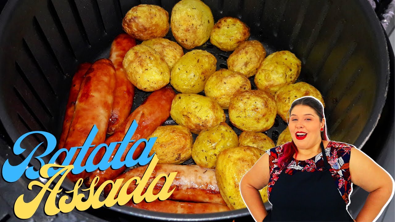 Batata na Airfryer – NaColher