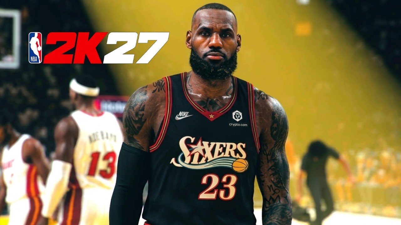 NBA 2K27 | LEBRON JAMES to the 76ERS | MOST Realistic Concept Gameplay Graphics (PC MOD)