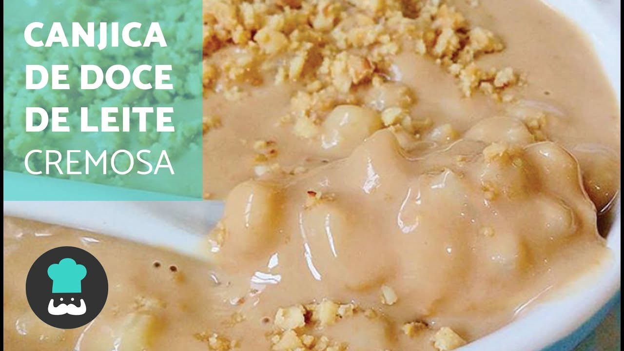 CANJICA DE DOCE DE LEITE CREMOSA DELICIOSA!