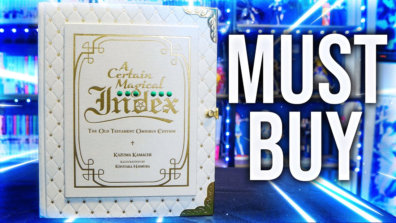 THIS IS A MUST BUY! - A Certain Magical Index: The Old Testament Edition Novel Omnibus