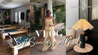 Soft Sundays Vlog | My First Private Pilates Session, Sheila Bridges Home Decor & Perimenopause Chat screenshot 1
