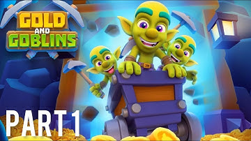 Gold and Goblins : Idle Merge- gameplay walkthrough- part 1-(iOS, Android) #gameworld