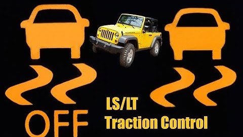 Jeep Wrangler LS and LT Traction Control System