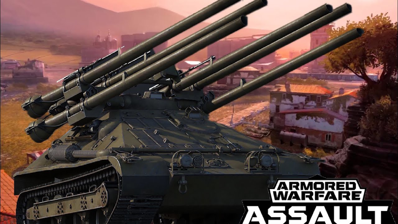 SIX GUNS ONE TANK!!! | Ontos Gameplay - Armored Warfare Assault