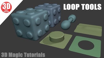 Free Addons Blender 2.82 - Loop Tools