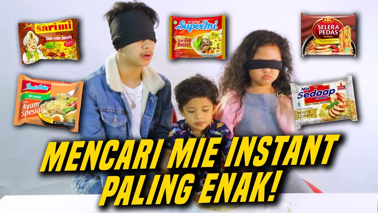 5 MIE INSTAN PALING ENAK DI INDONESIA! MANA YANG LEBIH ENAK???