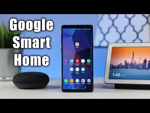 build a smart home with google home