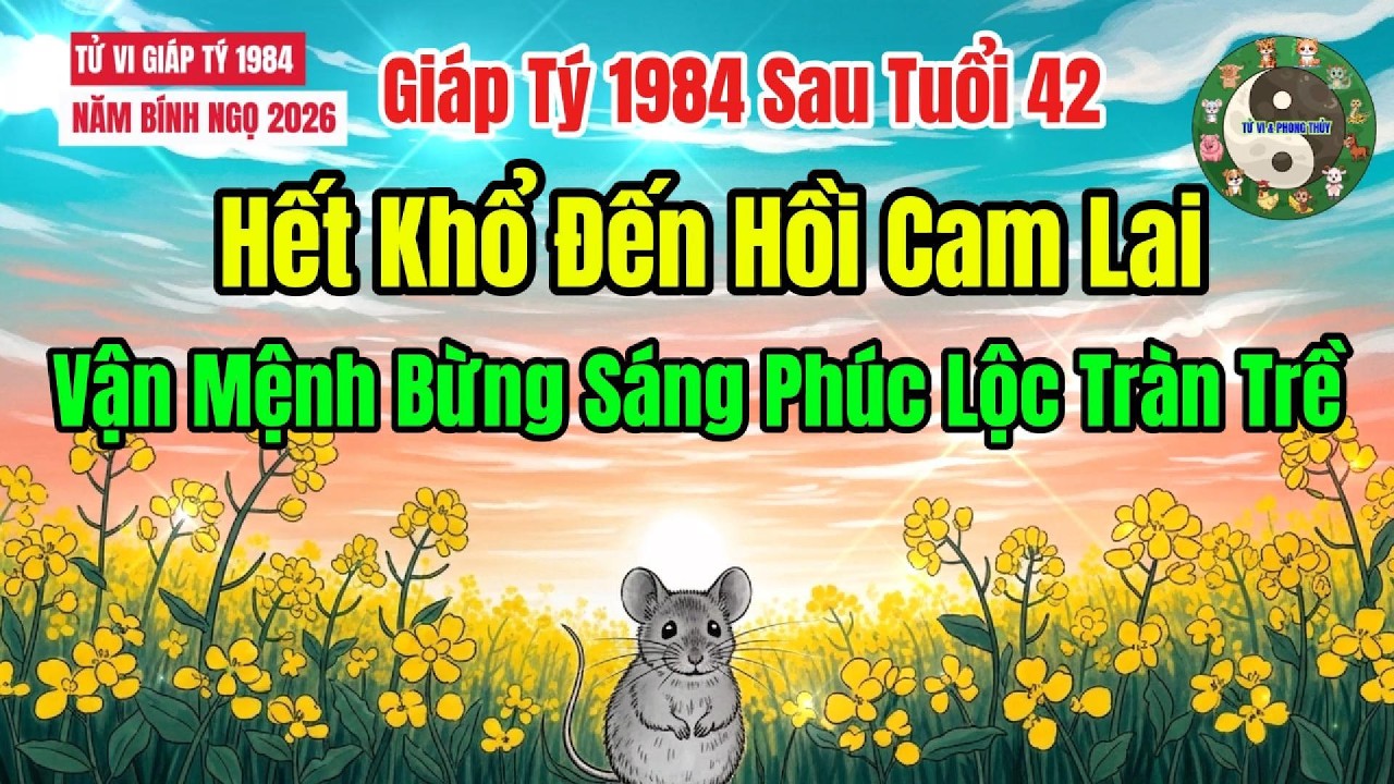 Bí Mật Vận Mệnh Tuổi Giáp Tý 1984: Tại Sao Sau 42 Tuổi Mới Thực Sự Giàu Sang Và Bình An?