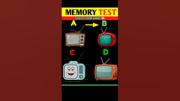 MEMORY RIDDLES FOR IQ TEST 😱 || MEMORY TEST 🤓 || PART 4 || #shorts #test #ytshorts #short
