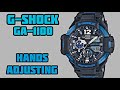 Casio G-Shock GA-1100 Hands Alignment Adjusting | Time Setting | SolimBD | Watch Repair Channel