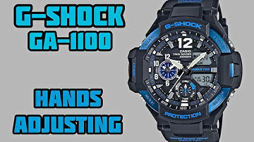 Casio G-Shock GA-1100 Hands Alignment Adjusting | Time Setting | SolimBD | Watch Repair Channel