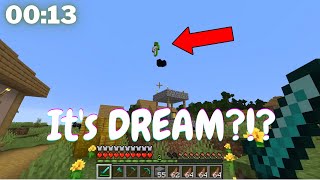Minecraft, But Its A Fake SpeedRun Ft. Dream